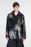 Jil Sander Outershirt 04 Casual Jacket In Black Linen