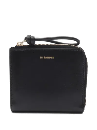 Pre-owned Jil Sander 10s Zip-fastening Wallet In Black