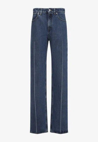 JIL SANDER 114 TREATED JEANS