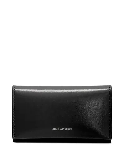 Jil Sander レザーキーケース In Black