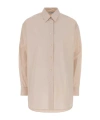 Jil Sander Pink Regular Solid Shirt In Brown