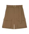 Jil Sander 146 Shorts In Brown