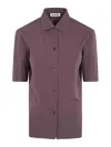 Jil Sander 150 Oversized Shirt In Brown