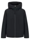 Jil Sander Men Black Polyester Down Jacket In Black