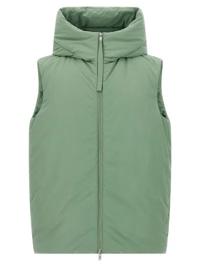 Jil Sander 160 Vest In Green