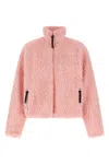 Jil Sander Teddy-effect Zip-front Jacket In Multi