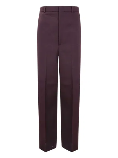 Jil Sander "196 Aw 25" Trouser In Brown