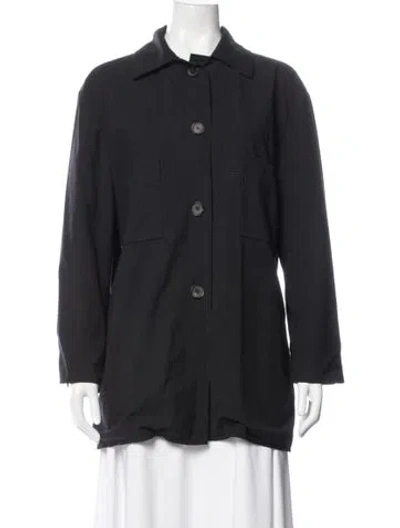 Pre-owned Jil Sander 1990's Wool Blazer In Gray