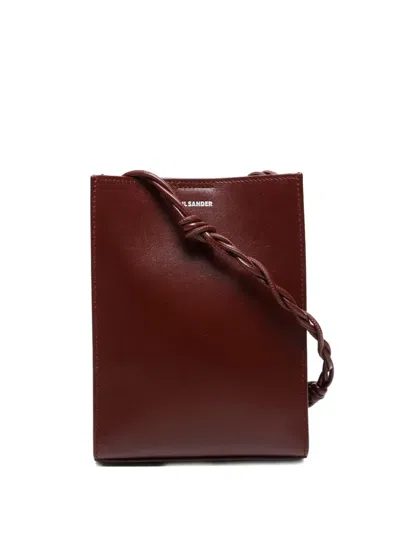 Pre-owned Jil Sander 2000-2020 Tangle Shoulder Bag In Red