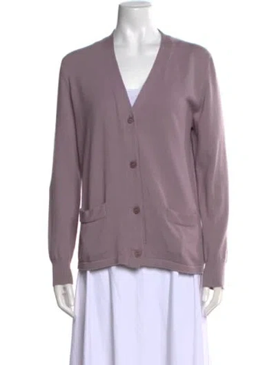 Pre-owned Jil Sander 2000's Cashmere Sweater In Purple