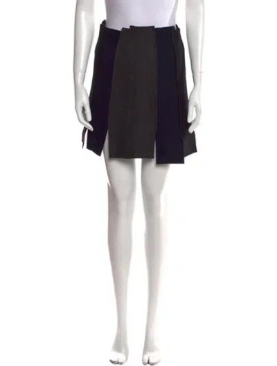 Pre-owned Jil Sander 2000's Mini Skirt In Multi