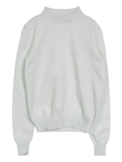 Pre-owned Jil Sander 2000 Mock-neck Jumper In Neutral