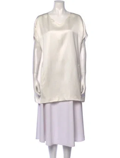 Pre-owned Jil Sander 2010's V-neck Tunic In Neutral