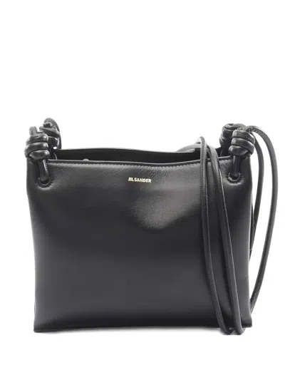 Pre-owned Jil Sander 2010s Giro Shoulder Bag In Black
