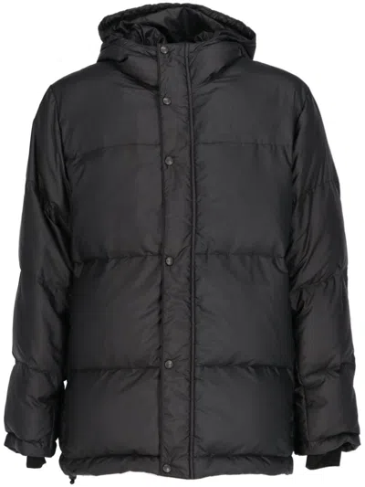 Pre-owned Jil Sander 2010s Hooded Puffer Jacket In Black