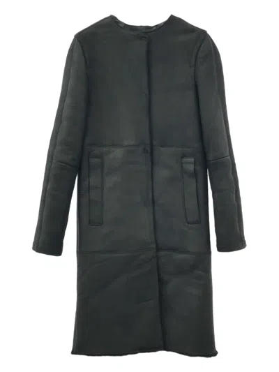 Pre-owned Jil Sander 皮质外套（2010年代典藏款）