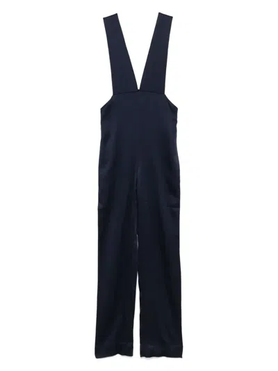 Pre-owned Jil Sander 2010s Satined Dungaree