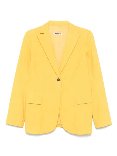 Pre-owned Jil Sander 条纹西装夹克（2010年代典藏款）