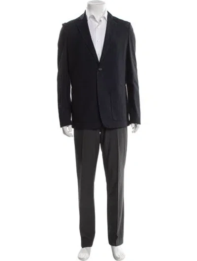 Pre-owned Jil Sander 2012 Blazer In Blue