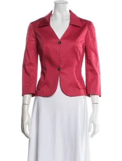 Pre-owned Jil Sander 2012 Blazer In Pink