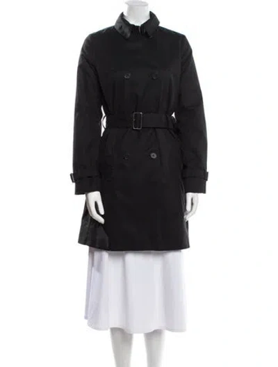 Pre-owned Jil Sander 2012 Trench Coat In Black