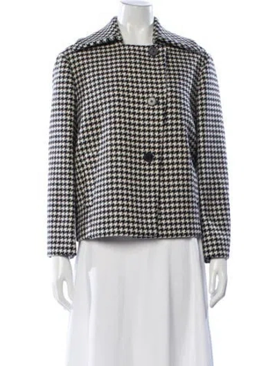 Pre-owned Jil Sander 2012 Virgin Wool Blazer In White