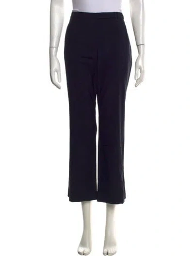 Pre-owned Jil Sander 2012 Wide Leg Pants In Blue