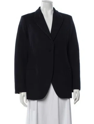 Pre-owned Jil Sander 2014 Blazer In Blue