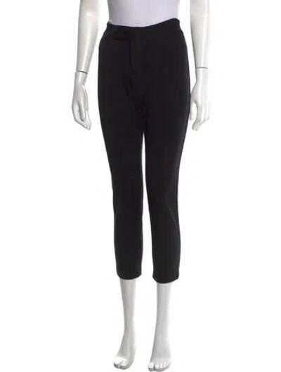 Pre-owned Jil Sander 2014 Skinny Leg Pants In Black