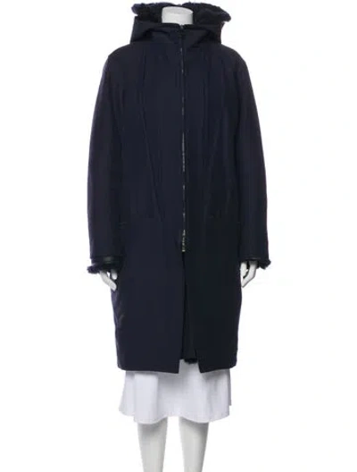 Pre-owned Jil Sander 2015 Parka In Blue