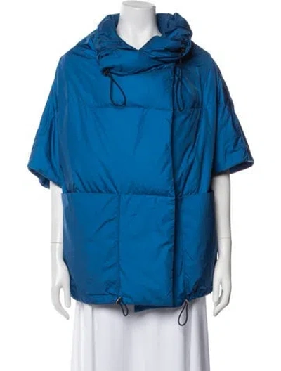 Pre-owned Jil Sander 2017 Down Coat In Blue