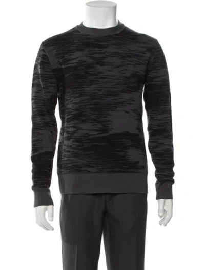 Pre-owned Jil Sander 2017 Virgin Wool Pullover In Black