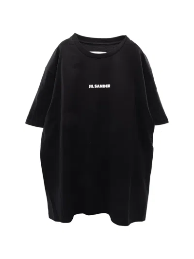 Pre-owned Jil Sander 2020s Logo-print T-shirt In Black