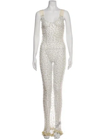 Pre-owned Jil Sander 2022 Long Dress In Neutral