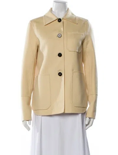 Pre-owned Jil Sander 2023 Cashmere Jacket In Neutral