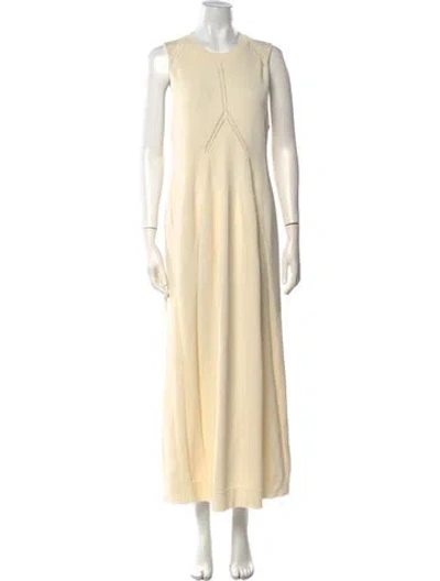 Pre-owned Jil Sander 2023 Long Dress In Neutral