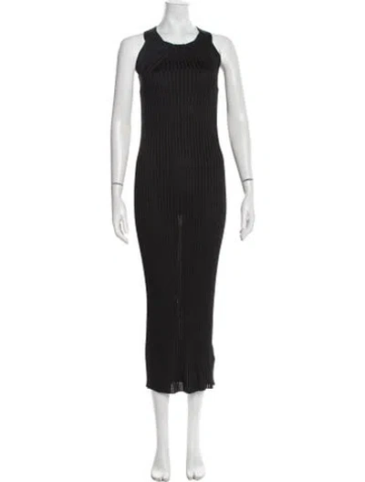 Pre-owned Jil Sander 2023 Long Dress W/ Tags In Black
