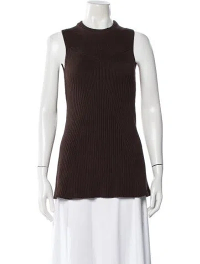 Pre-owned Jil Sander 2023 Mini Dress In Brown
