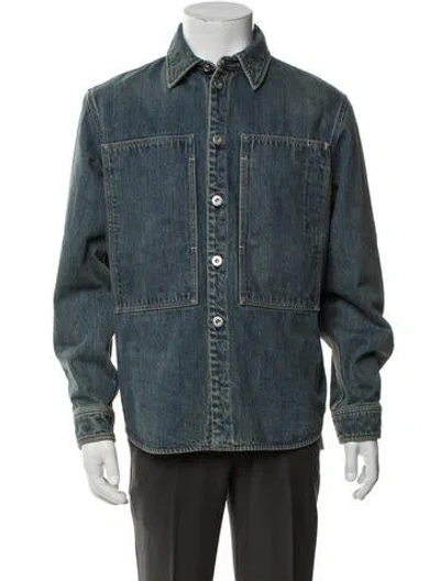 Pre-owned Jil Sander 2025 Denim Jacket In Blue