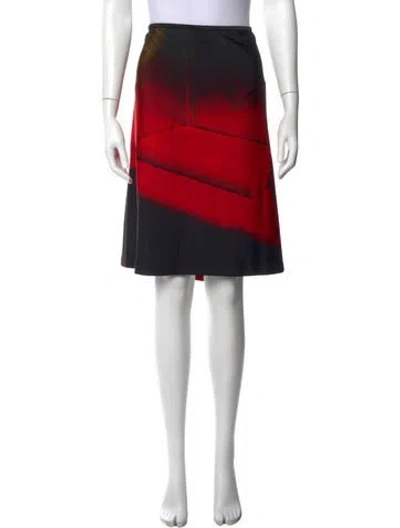 Pre-owned Jil Sander 2025 Knee-length Skirt In Orange
