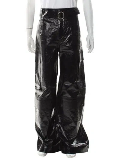 Pre-owned Jil Sander 2025 Moto Pants In Gray