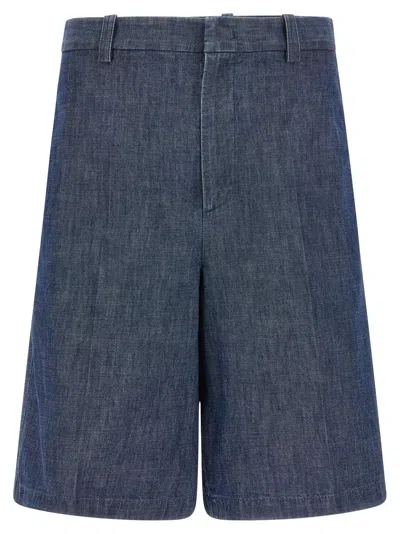 Jil Sander Bermuda Shorts In Blue