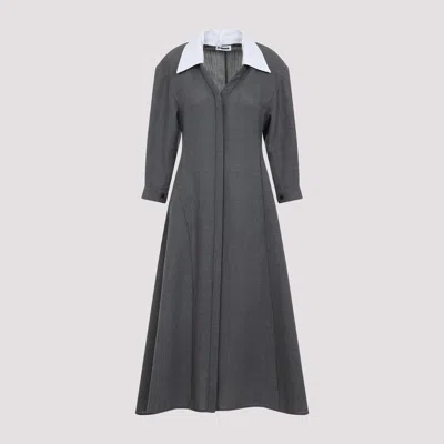 JIL SANDER 230 MF MIDI DRESS