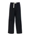 Jil Sander Trousers Cargo Adjustable Cuffs In Dark Blue