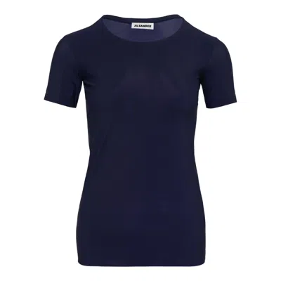 Jil Sander 2nd Skin T-shirt In Blue