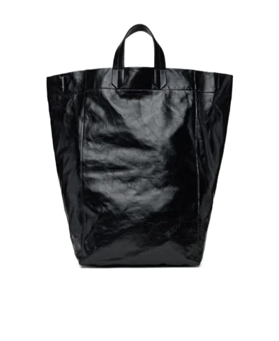 Jil Sander 2way Two-handed Handbag In Black