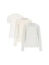 Jil Sander 3-pack T-shirt Set In Gray