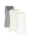 Jil Sander Set Of 3 Tank Tops