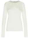 Jil Sander '3 Pack' White Cotton T-shirt In White