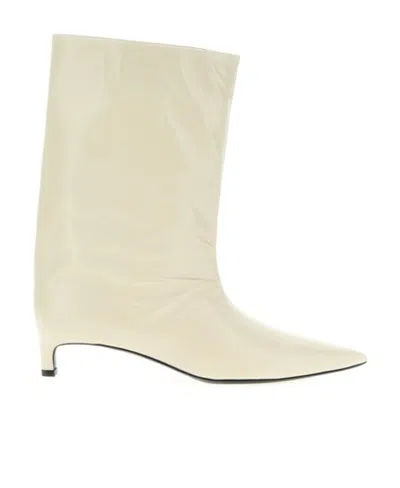 JIL SANDER JIL SANDER POINTED TOE ANKLE BOOTS